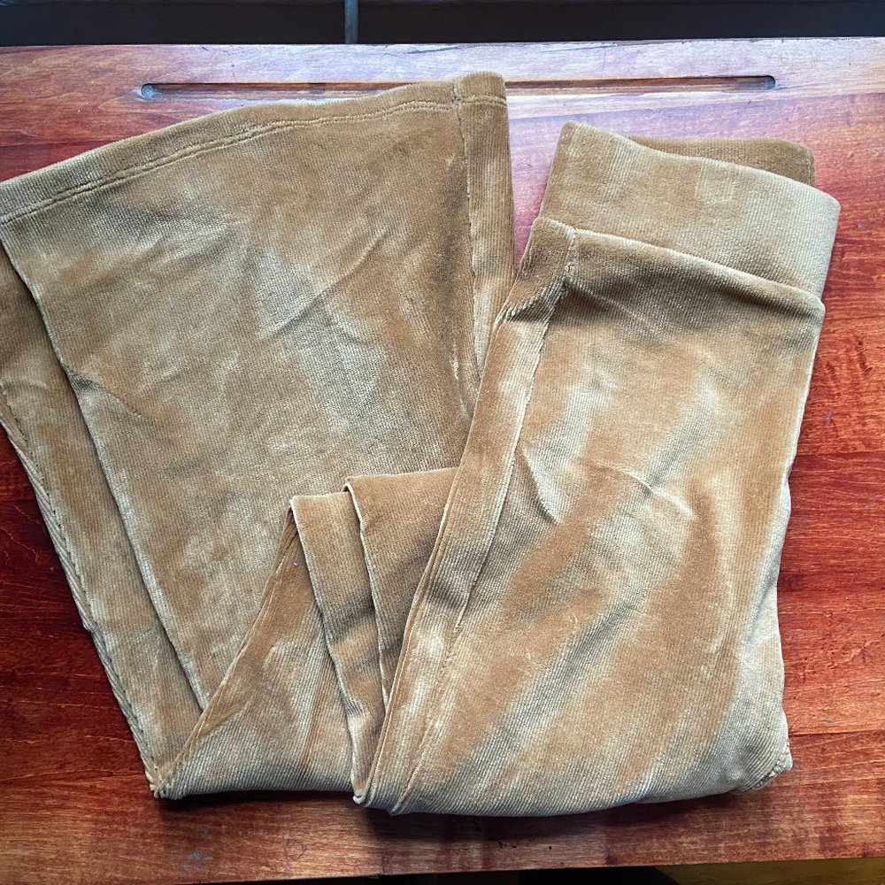Forever 21 Light Brown Soft Flare Pants